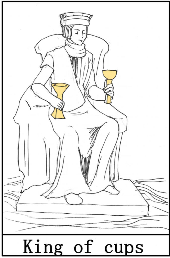 タロット小アルカナ聖杯のキング